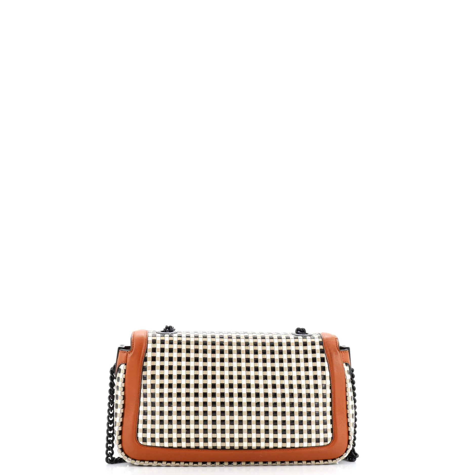 Baguette NM Bag Vichy Interlaced Leather Medium