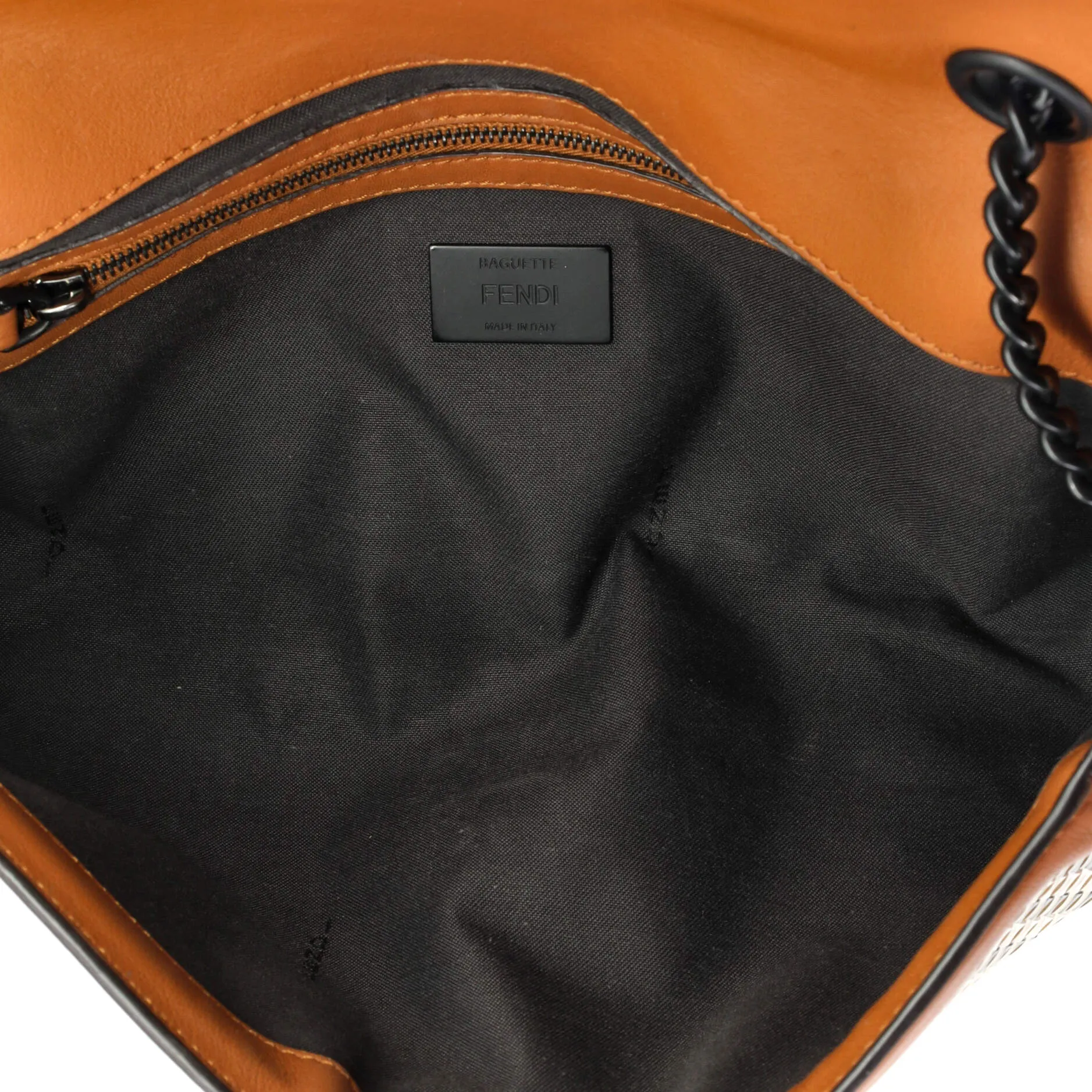 Baguette NM Bag Vichy Interlaced Leather Medium