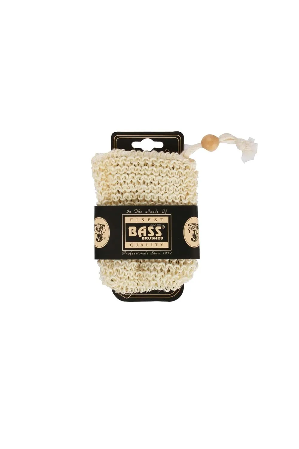 BASS BRUSHES - Natural Sisal Body Soap Pouch - 1 Count