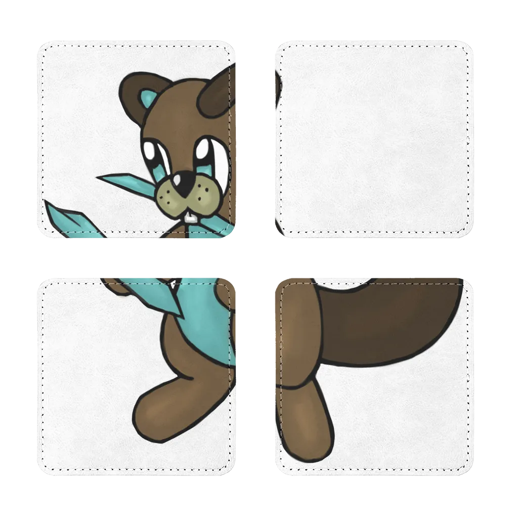 Beatrice Sublimation Coasters Pack of Four