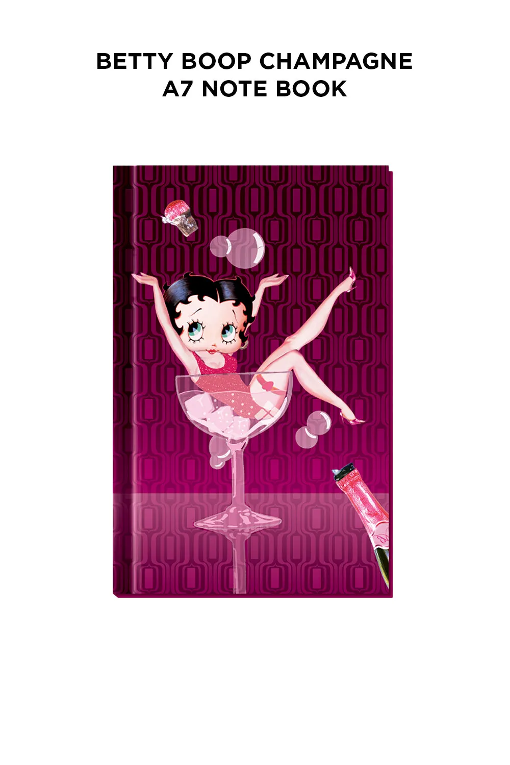 Betty Boop Champagne A7 Note book