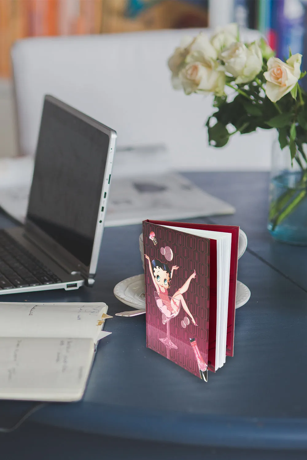 Betty Boop Champagne A7 Note book