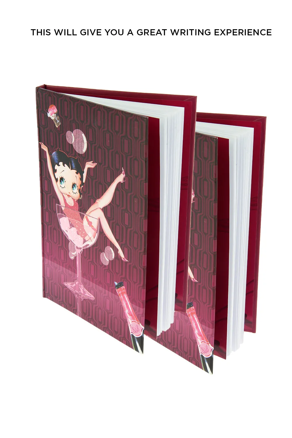 Betty Boop Champagne A7 Note book