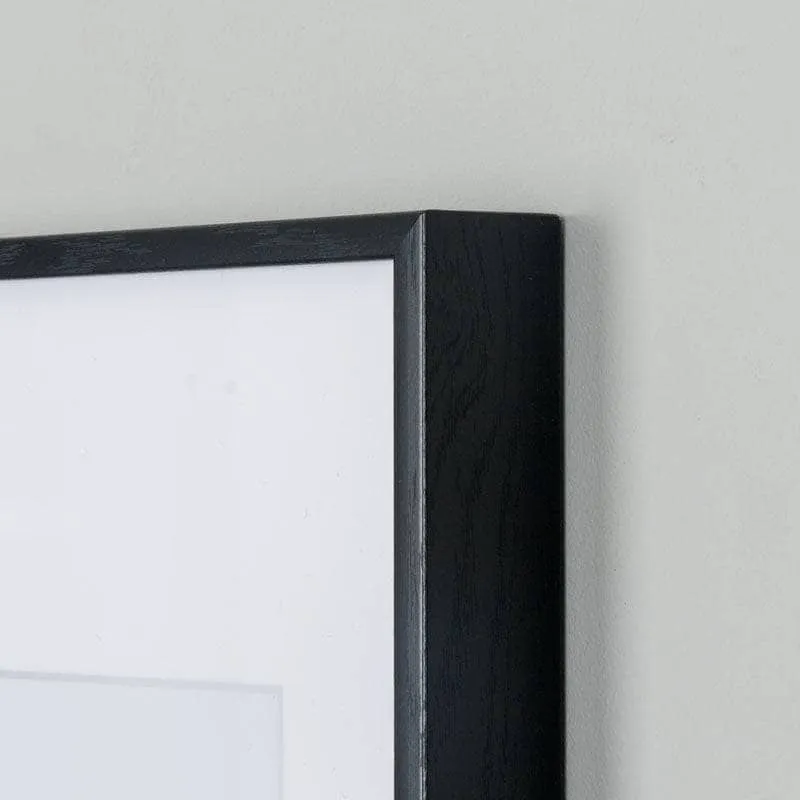 Black Leaf Framed Picture