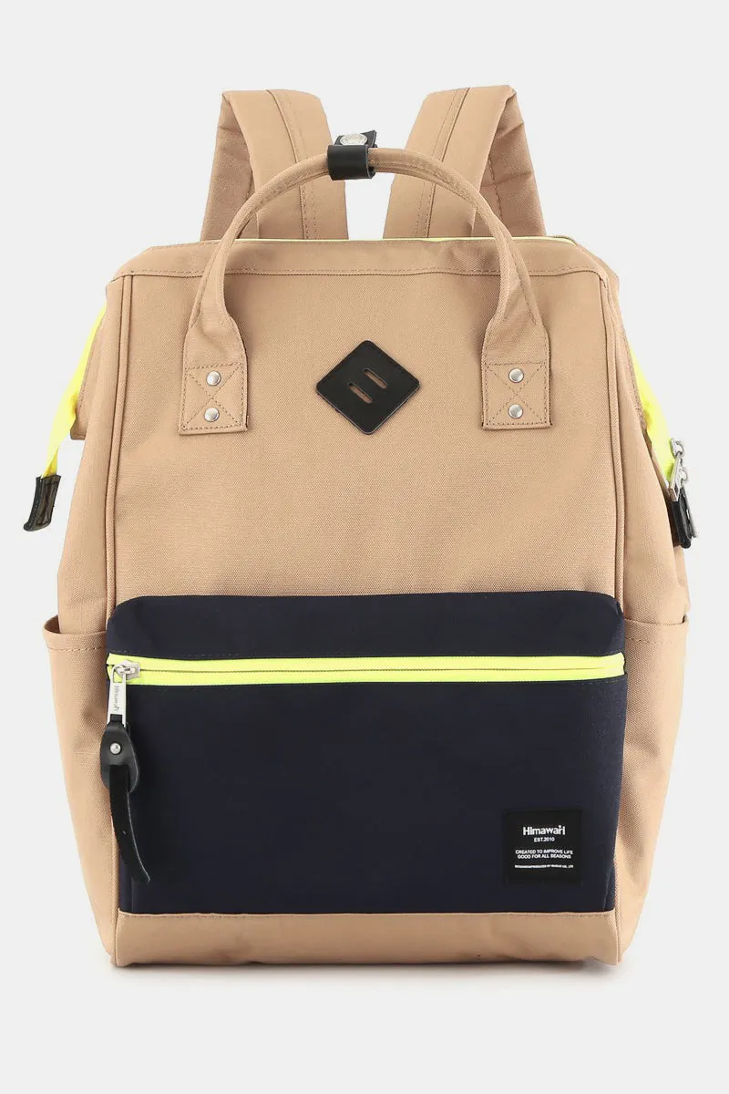 Blue Zone Planet |  Himawari Contrast Waterproof Backpack Bag with Reinforced Edges
