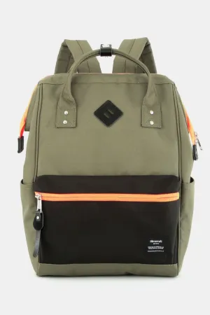 Blue Zone Planet |  Himawari Contrast Waterproof Backpack Bag with Reinforced Edges