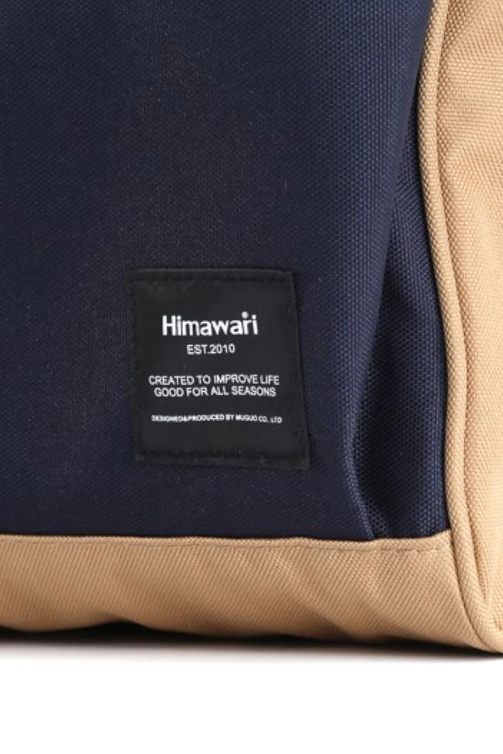 Blue Zone Planet |  Himawari Contrast Waterproof Backpack Bag with Reinforced Edges