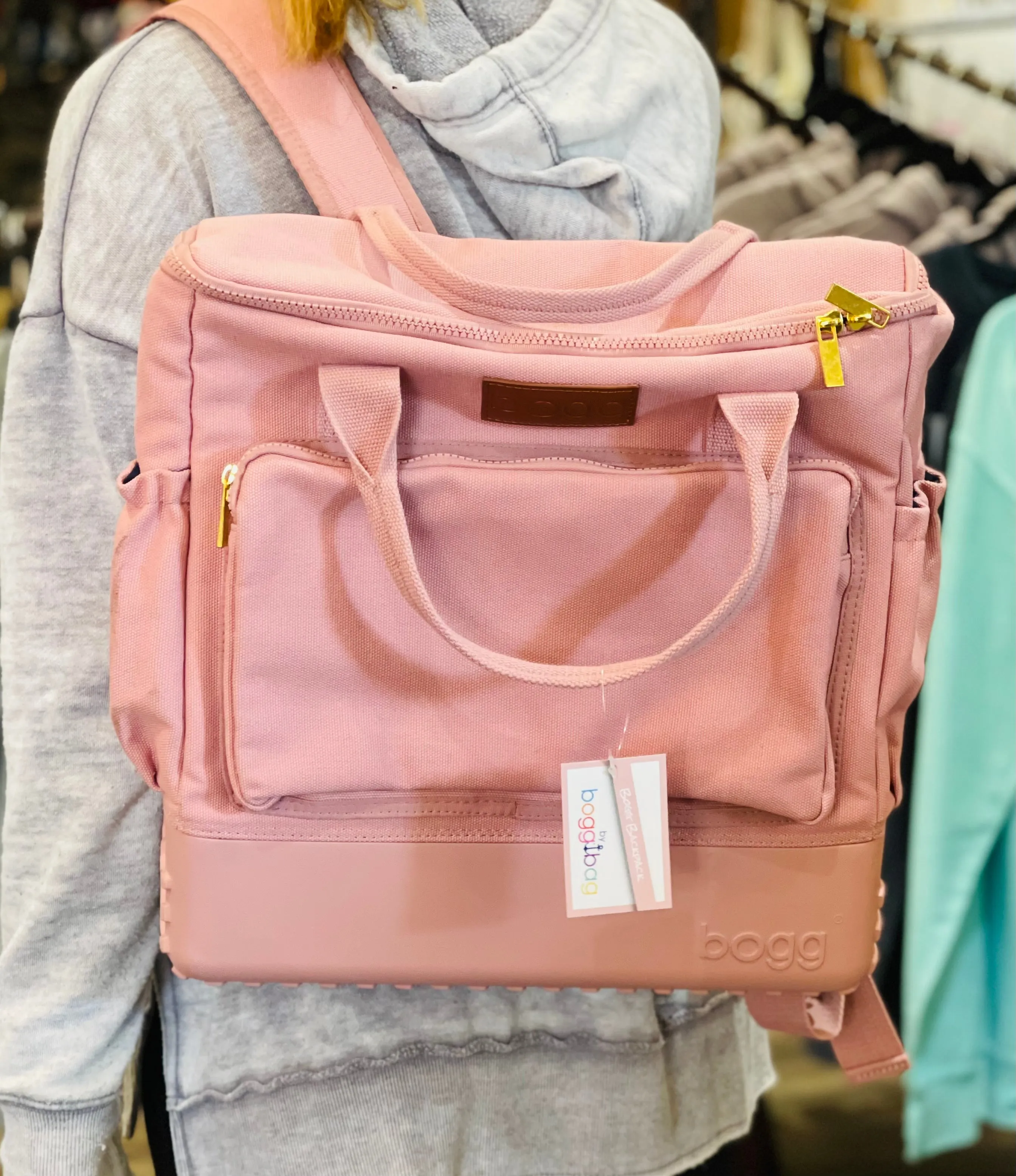 Bogg Bag Canvas Collection Boat Bag Blush