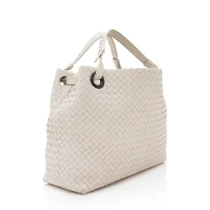 Bottega Veneta Intrecciato Nappa Garda Medium Tote (SHF-21190)