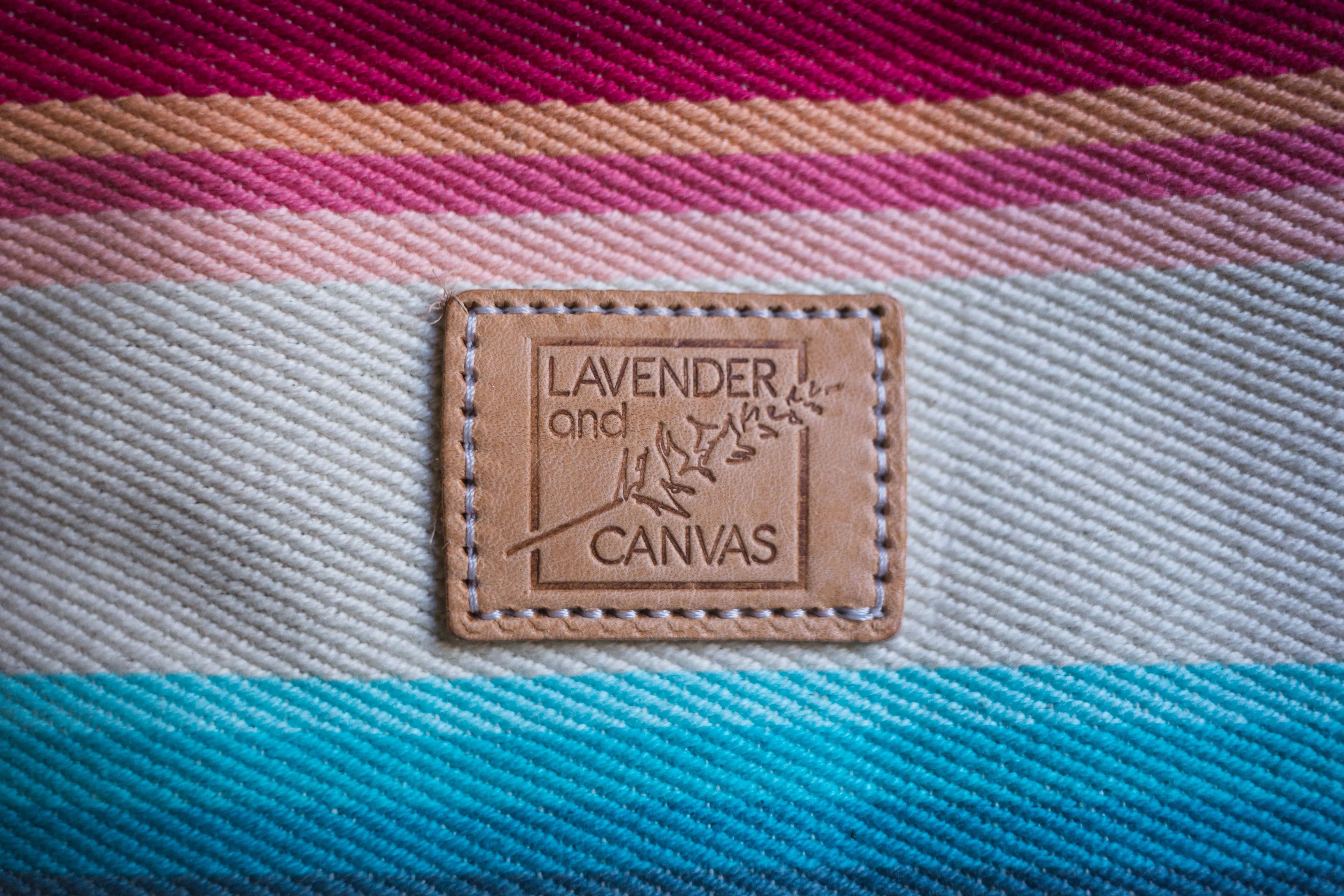 Bright Desert Stripe Feed Bag