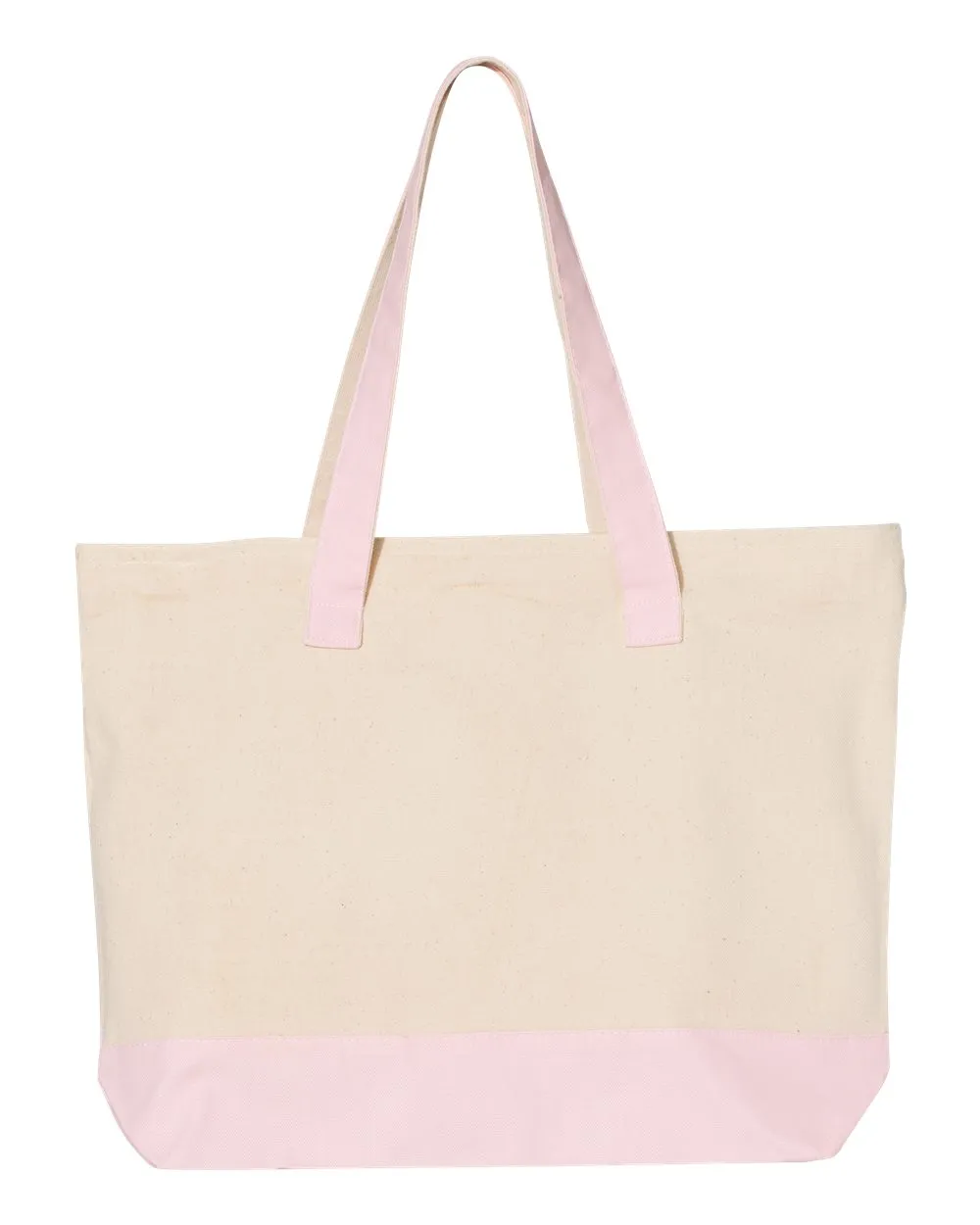 Canvas Zippered Tote