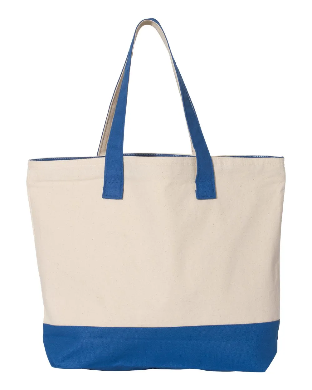 Canvas Zippered Tote