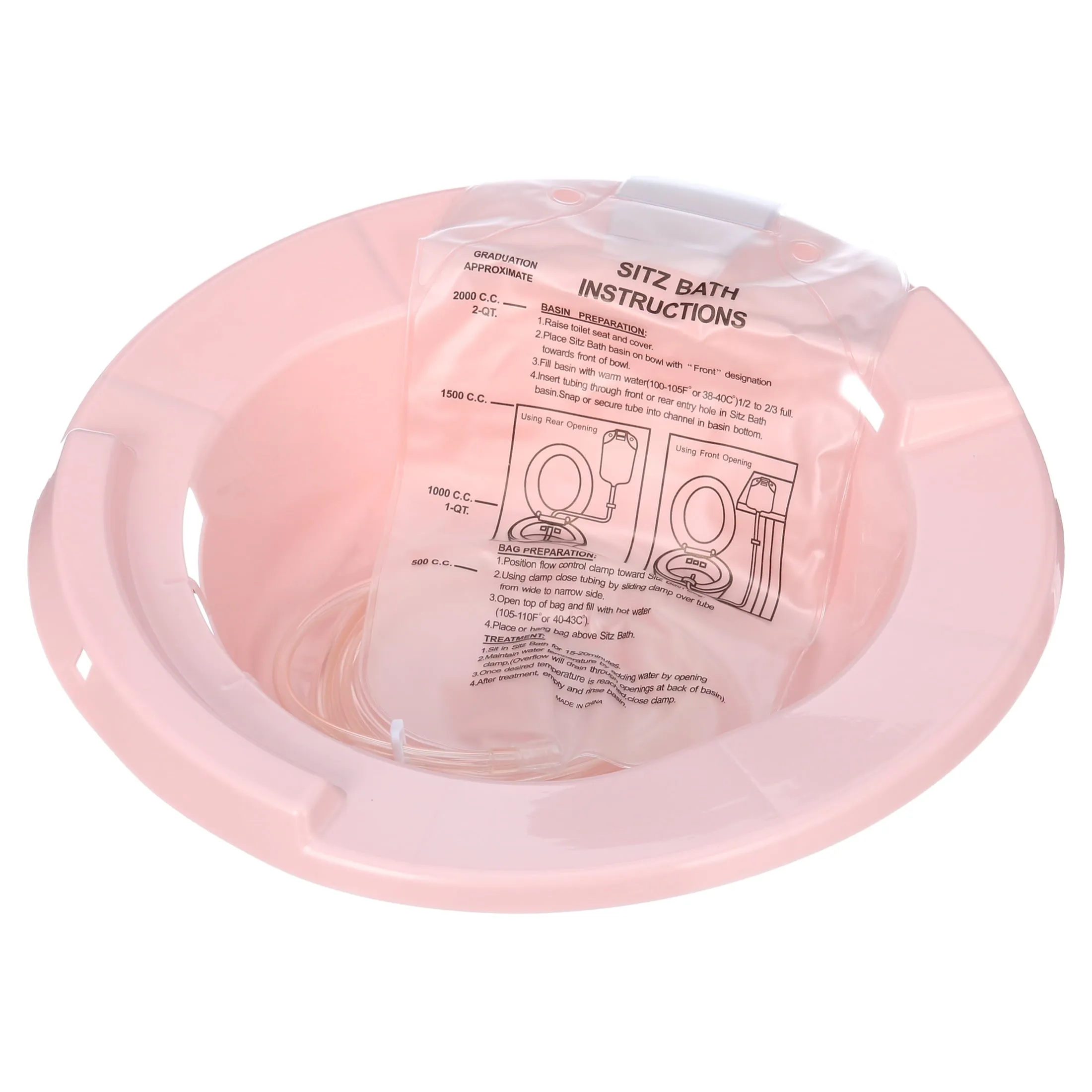 Carex Sitz Bath For Hemorrhoids, Postpartum Care, for Women, 1 Pack