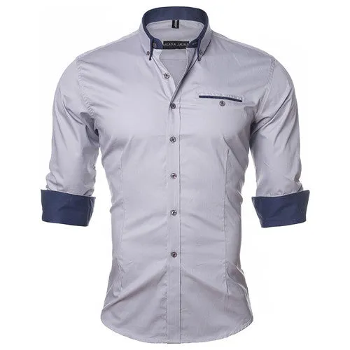 Casual Plain Color Long Sleeve Shirt