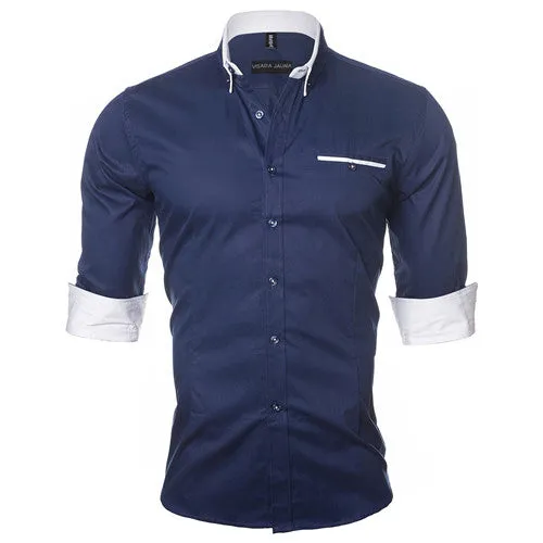Casual Plain Color Long Sleeve Shirt