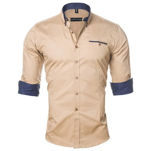 Casual Plain Color Long Sleeve Shirt