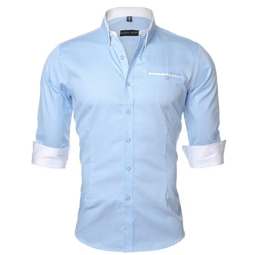 Casual Plain Color Long Sleeve Shirt