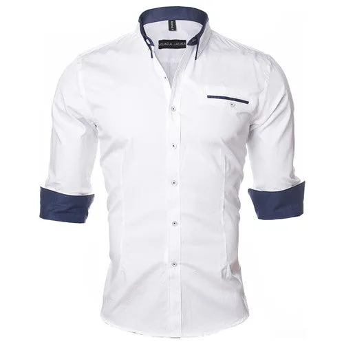 Casual Plain Color Long Sleeve Shirt