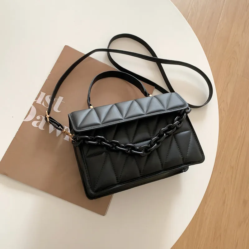 Casual Simple small square Shoulder Messenger bag