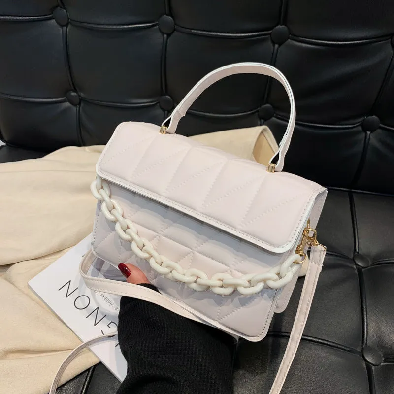Casual Simple small square Shoulder Messenger bag