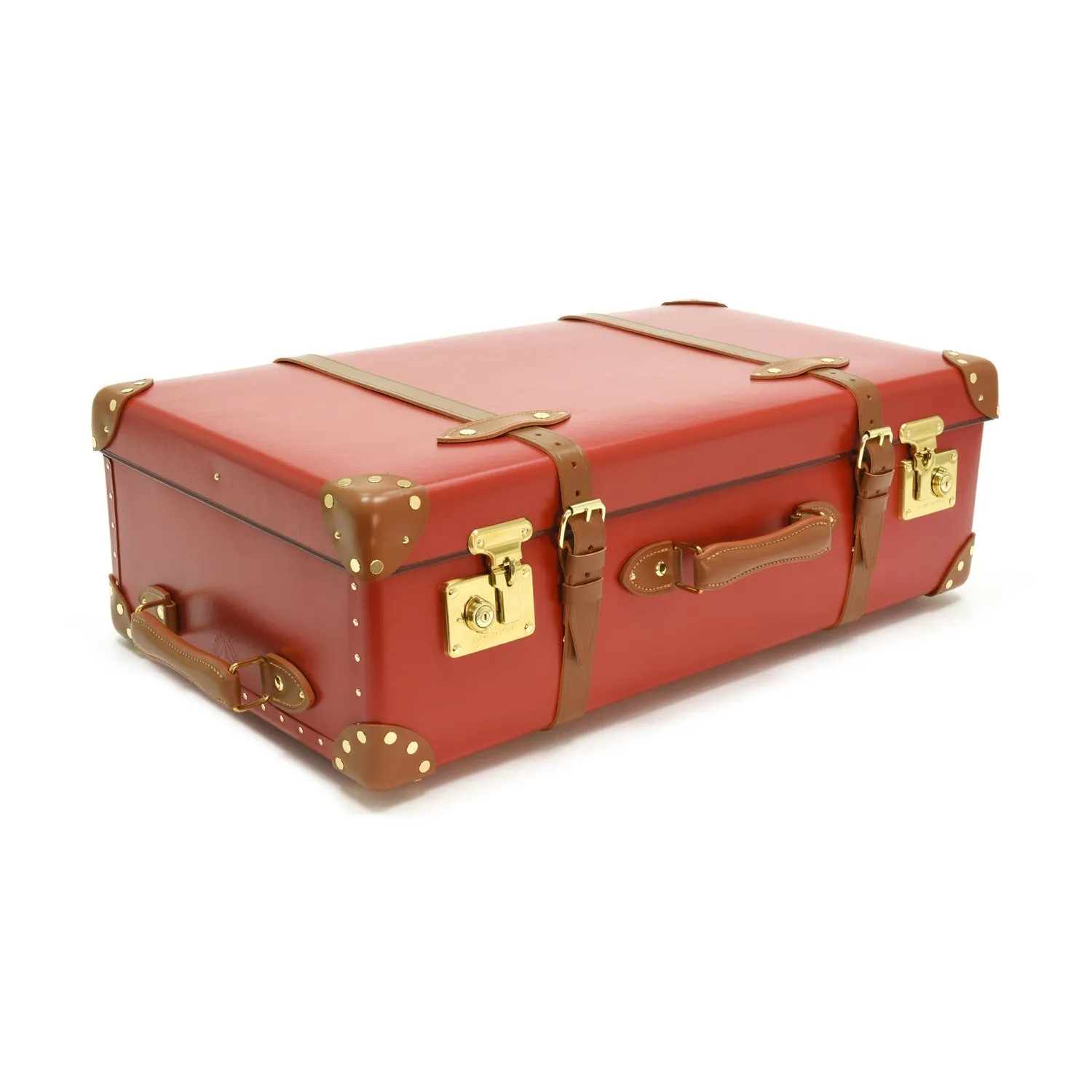 Centenary · Large Suitcase | Red/Caramel