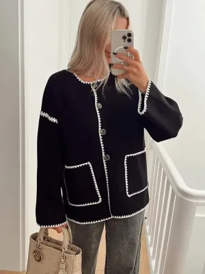 Chic Button Down Long Sleeve Cardigan | Perfect for Everyday Wear