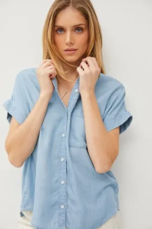 Chic Chambray Shirt