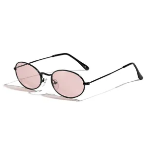 Chic Retro Oval Sunglasses