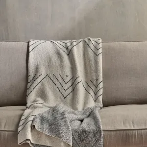 Cotton Throw - Monochrome - Peak Design