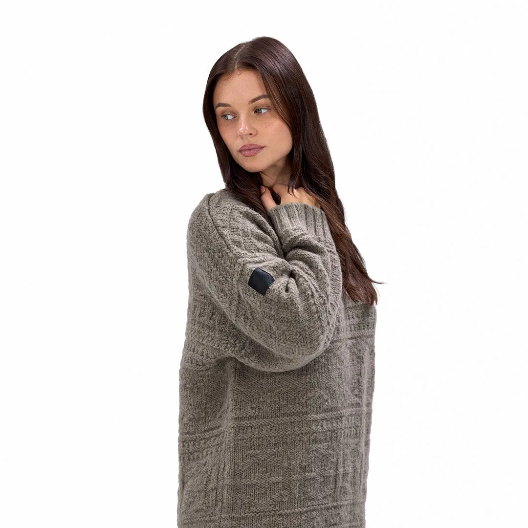 Dahlia W Monochrome Sweater