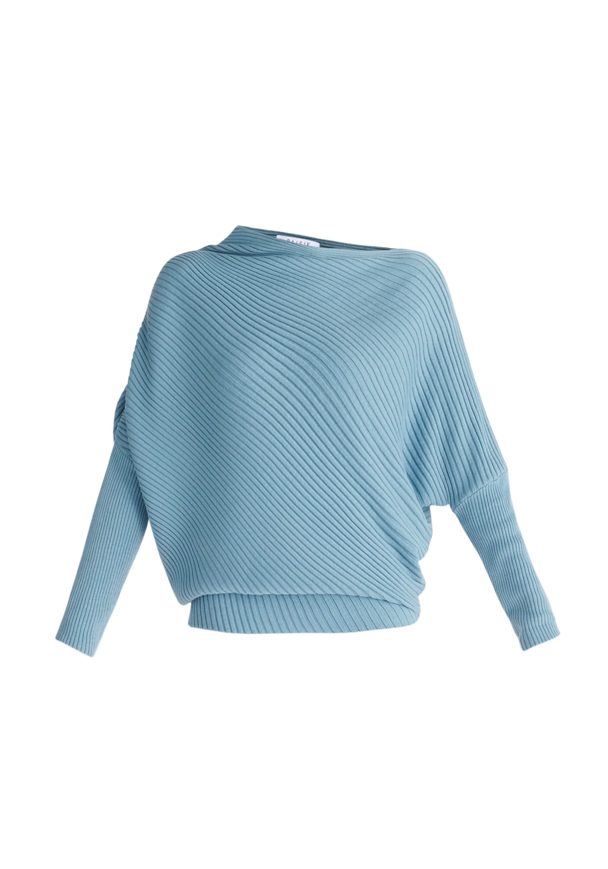Draped Knitted Jumper
