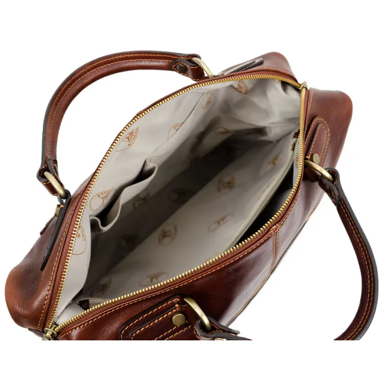 East of Eden - Brown Full Grain Leather Bag