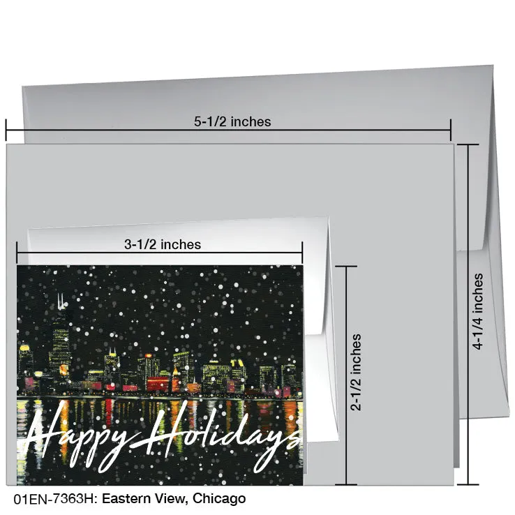 Eastern View, Chicago, Greeting Card (7363H)