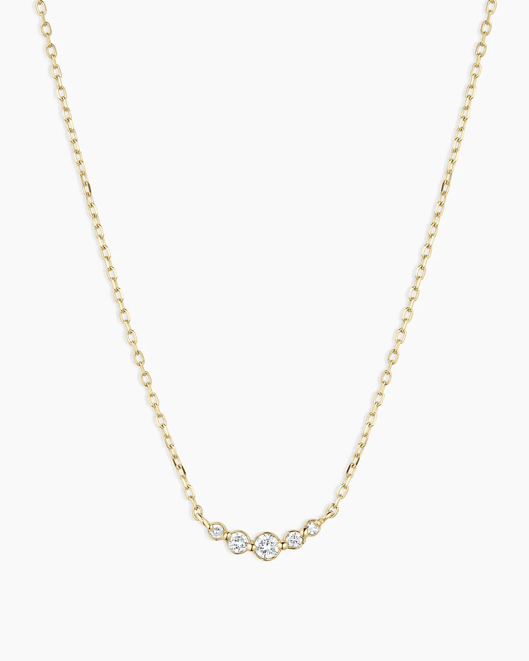 Elle Diamond Cluster Necklace