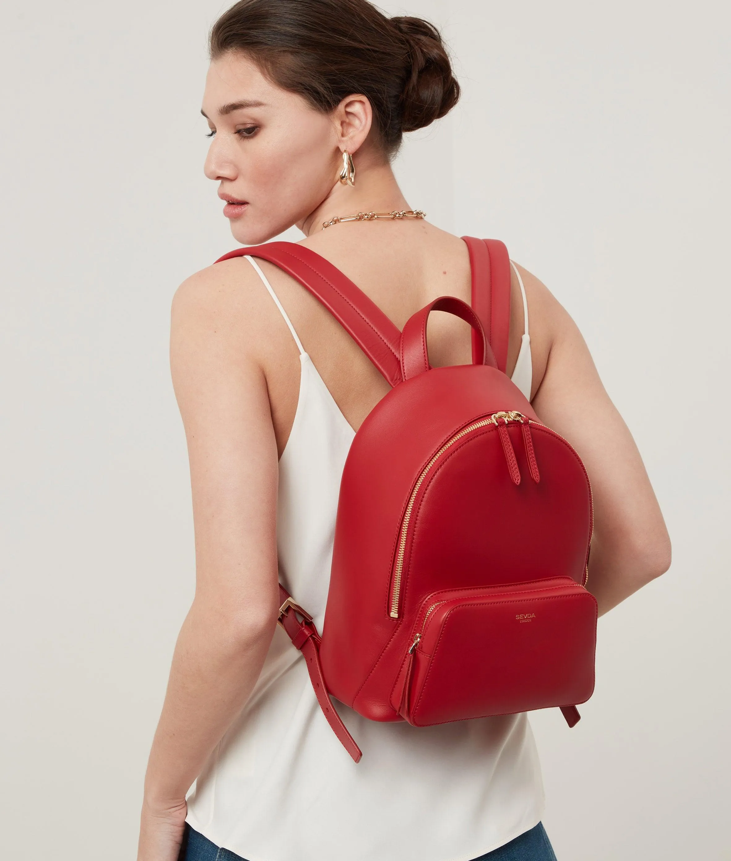 Emma Backpack Red