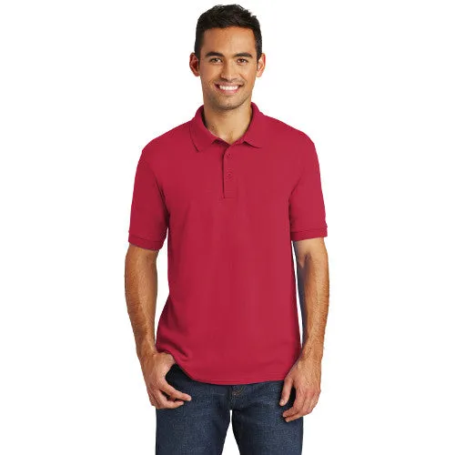 Fast Eddie - Port & Company  Jersey Knit Custom Polo (KP55)