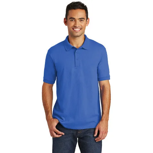 Fast Eddie - Port & Company  Jersey Knit Custom Polo (KP55)