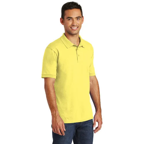 Fast Eddie - Port & Company  Jersey Knit Custom Polo (KP55)