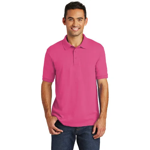Fast Eddie - Port & Company  Jersey Knit Custom Polo (KP55)