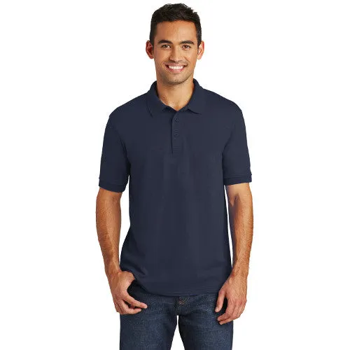 Fast Eddie - Port & Company  Jersey Knit Custom Polo (KP55)