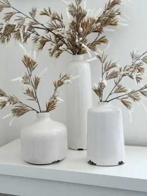 Faux Foliage - Beige And Ivory Branch Stem