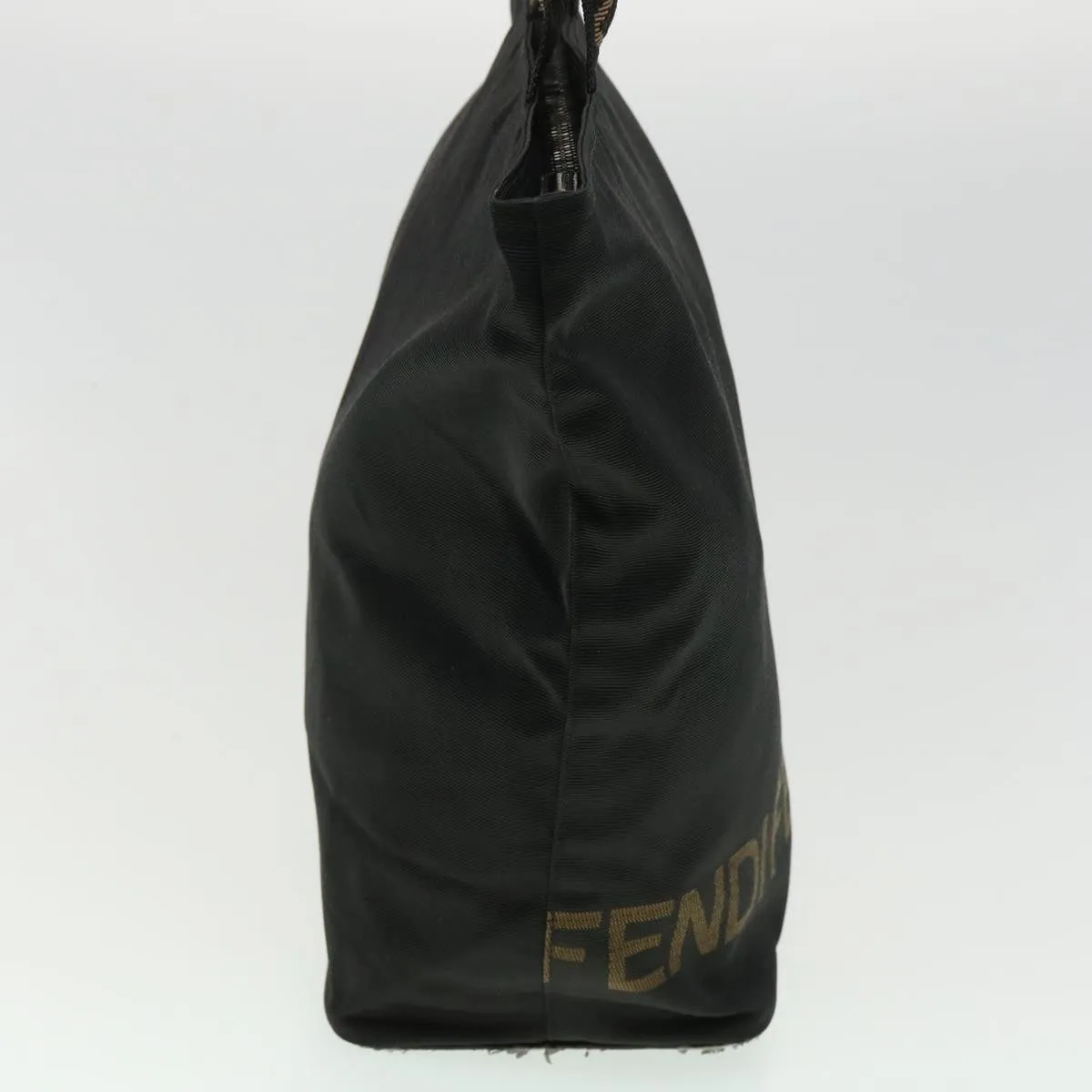 FENDI Hand Bag Brown Black  am3299