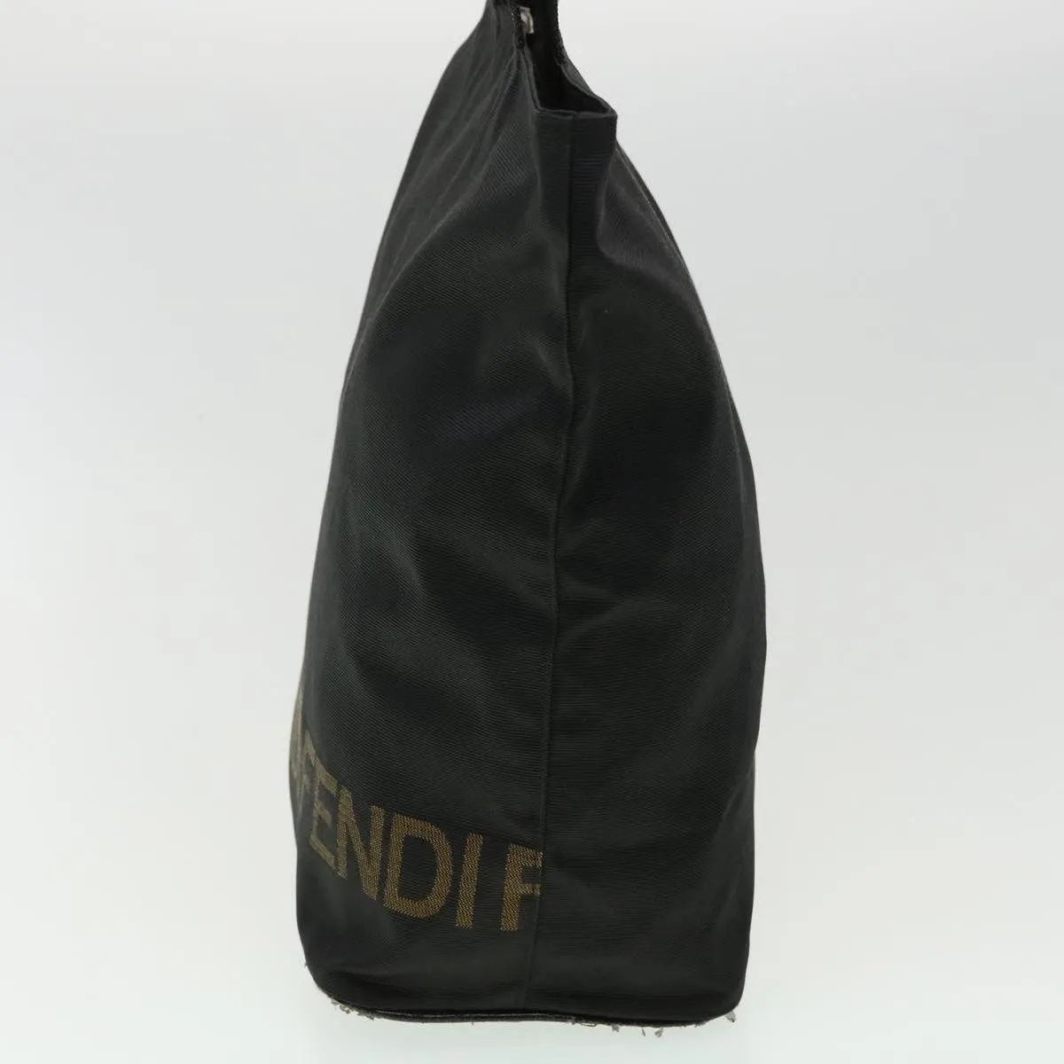 FENDI Hand Bag Brown Black  am3299