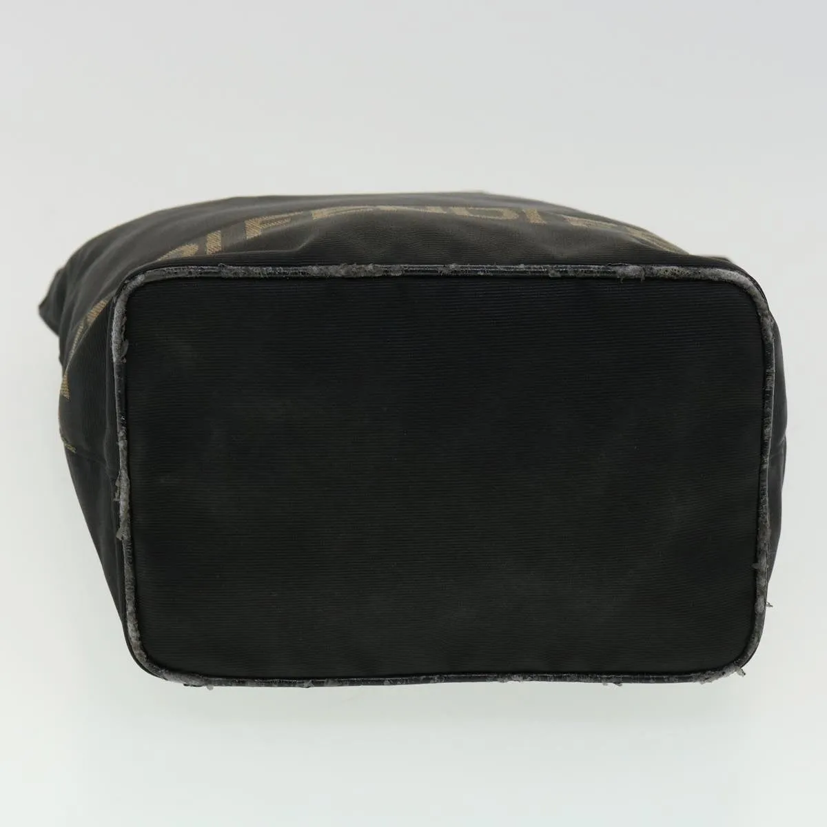 FENDI Hand Bag Brown Black  am3299