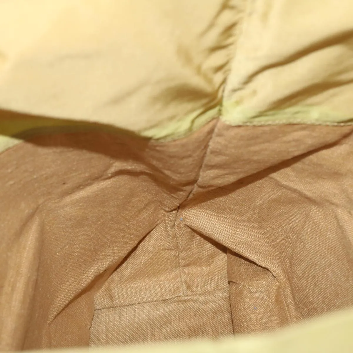FENDI Tote Bag Nylon Khaki  bs4859