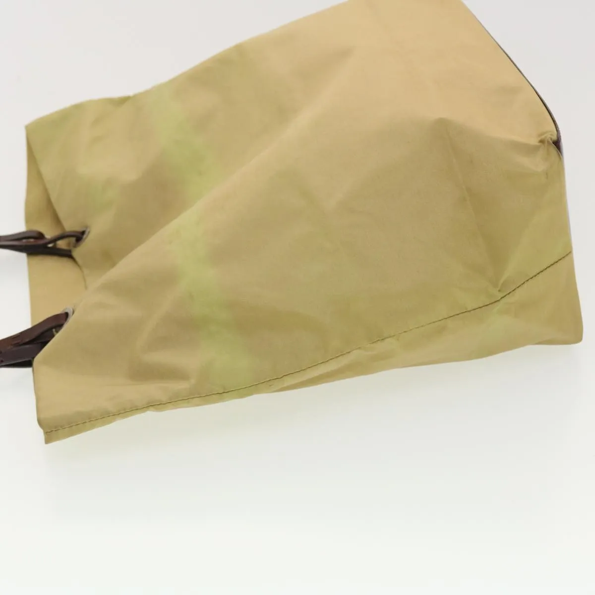 FENDI Tote Bag Nylon Khaki  bs4859