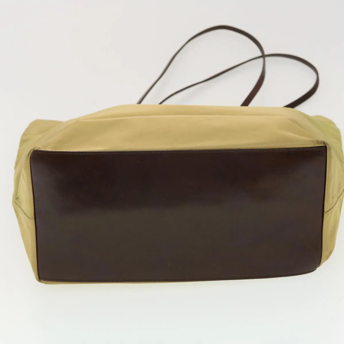 FENDI Tote Bag Nylon Khaki  bs4859