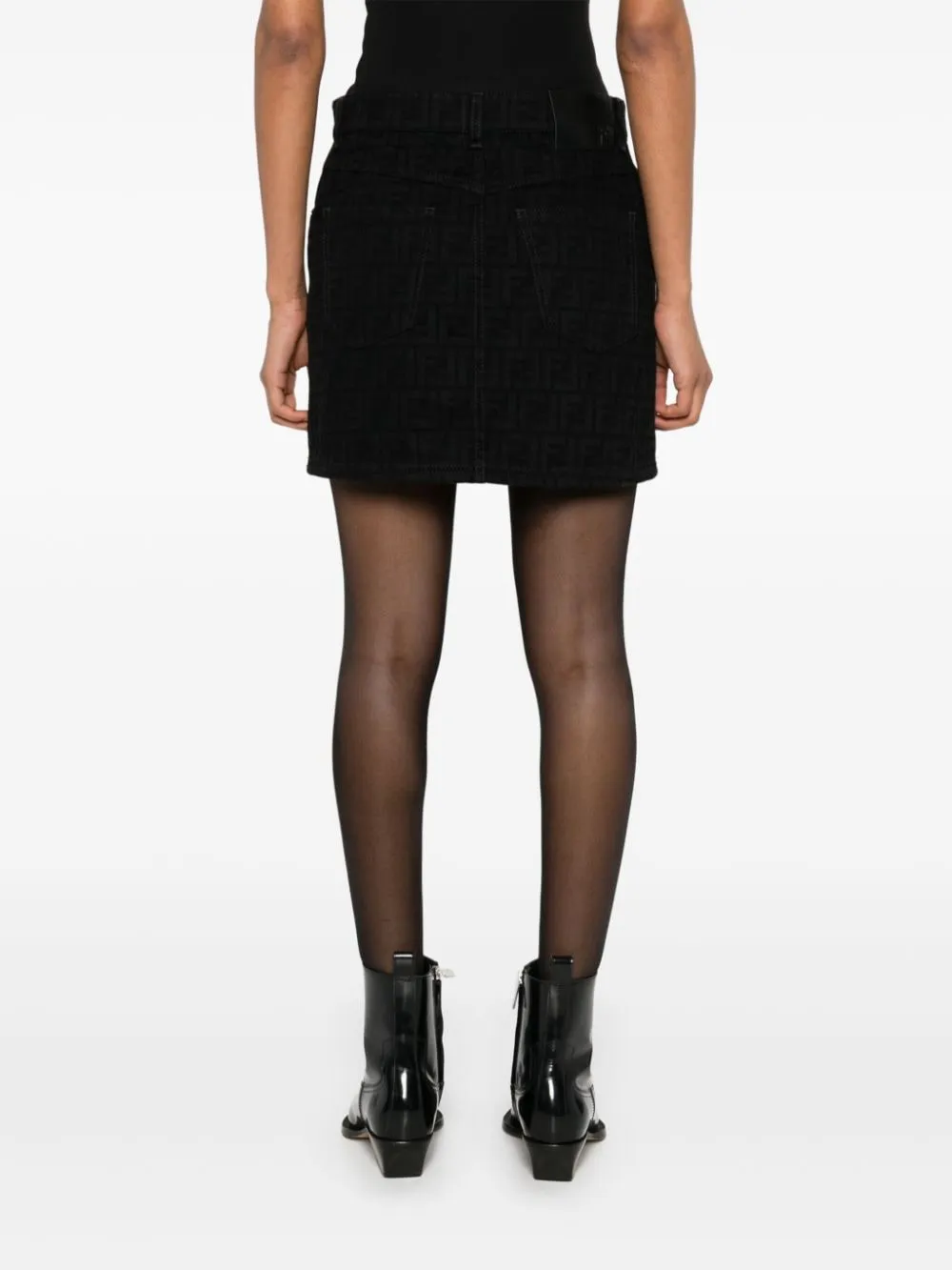 FF DENIM MINI SKIRT