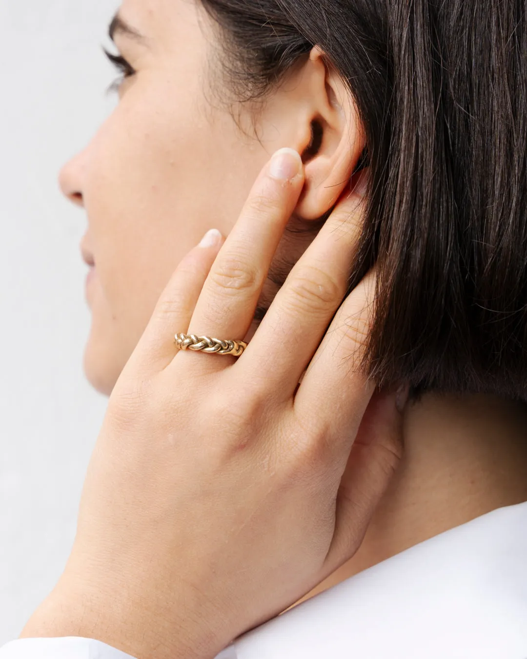 Fine Braided Ring