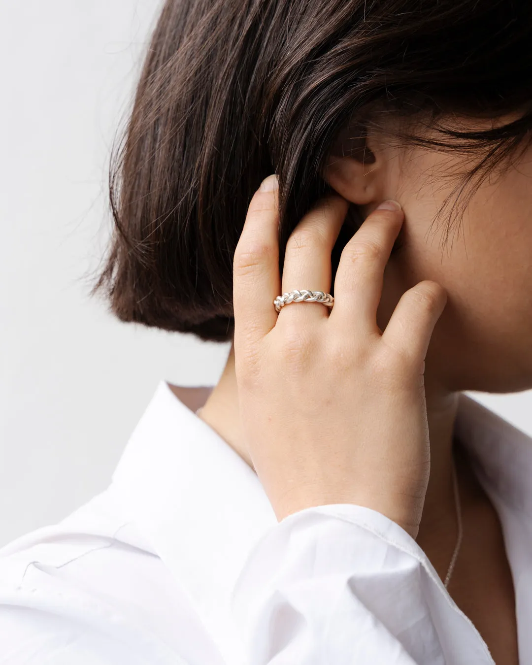 Fine Braided Ring